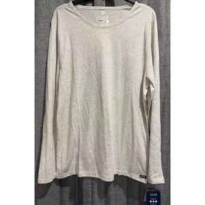 ADAR Long Sleeve T-shirt Under Scrub Universal Size XXL Marl Gray NWT‎